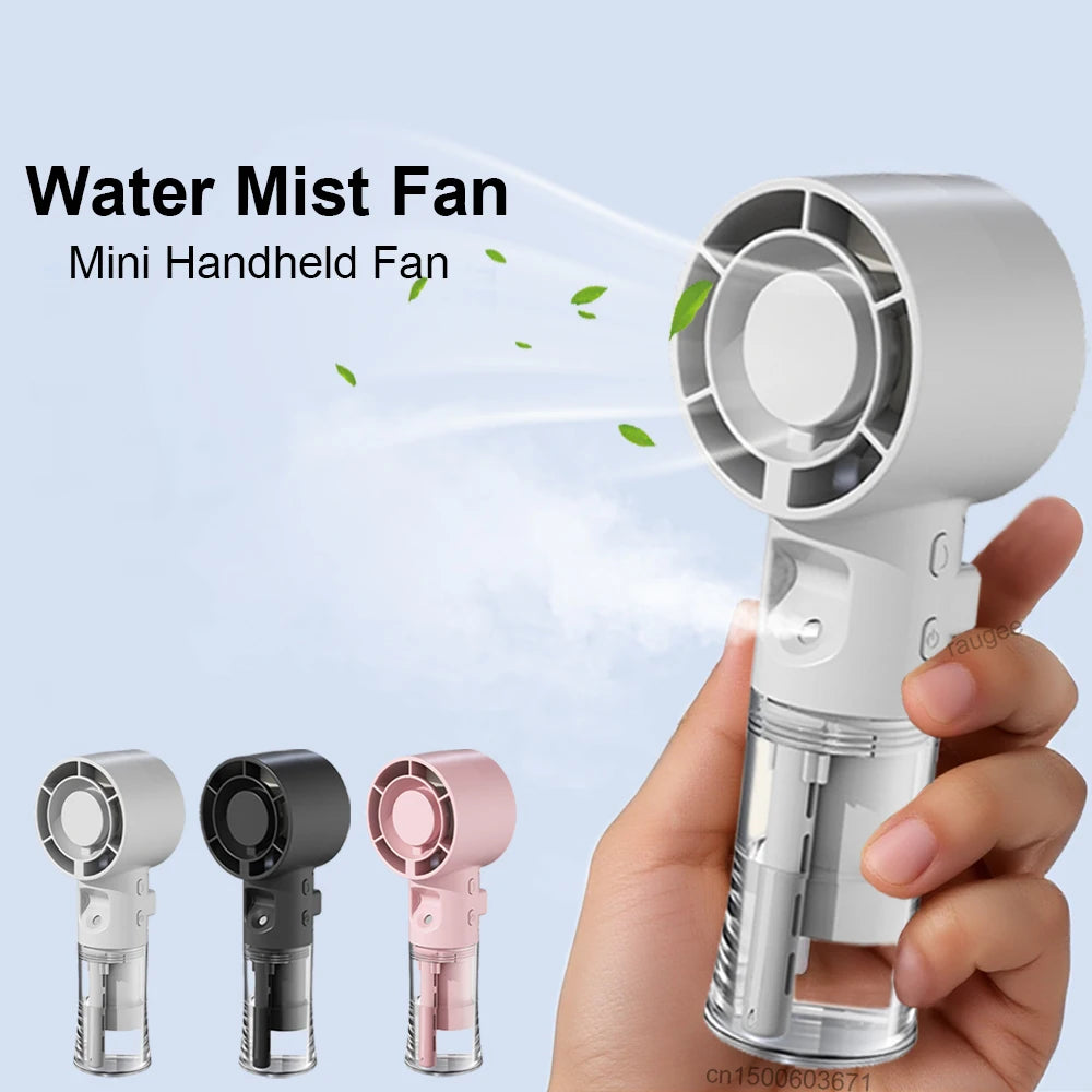 VEIL-01 | Portable Mist Fan + Humidifier
